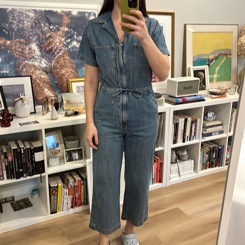 Levi’s denim zip jumpsuit